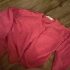 Pink sweater